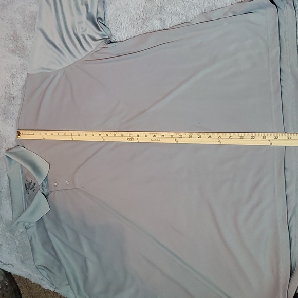 UltraClub Men's Cool & Dry Sport Performance Interlock Polo - Picture 6 of 9